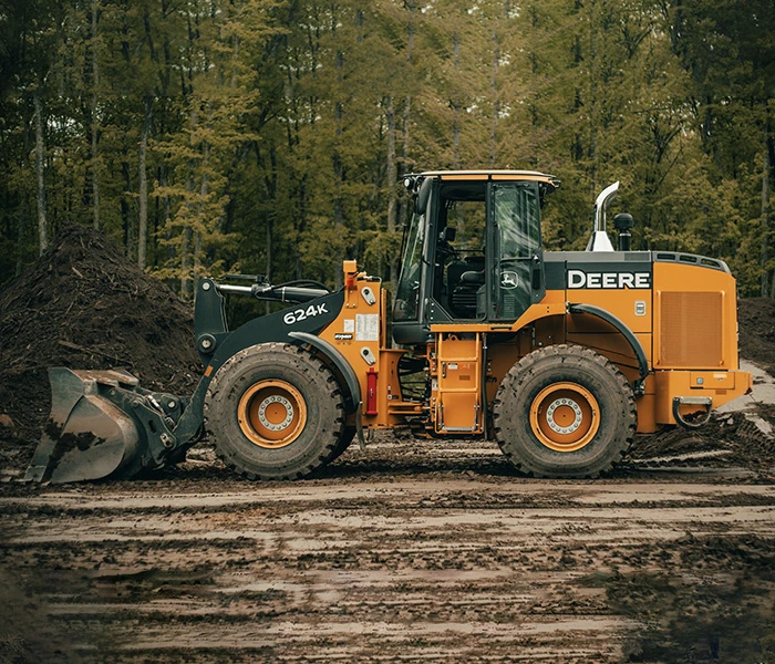 John Deere excavator